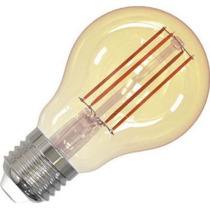 LED Stmievateľná žiarovka FILAMENT VINTAGE A60 E27/12W/230V 2000K