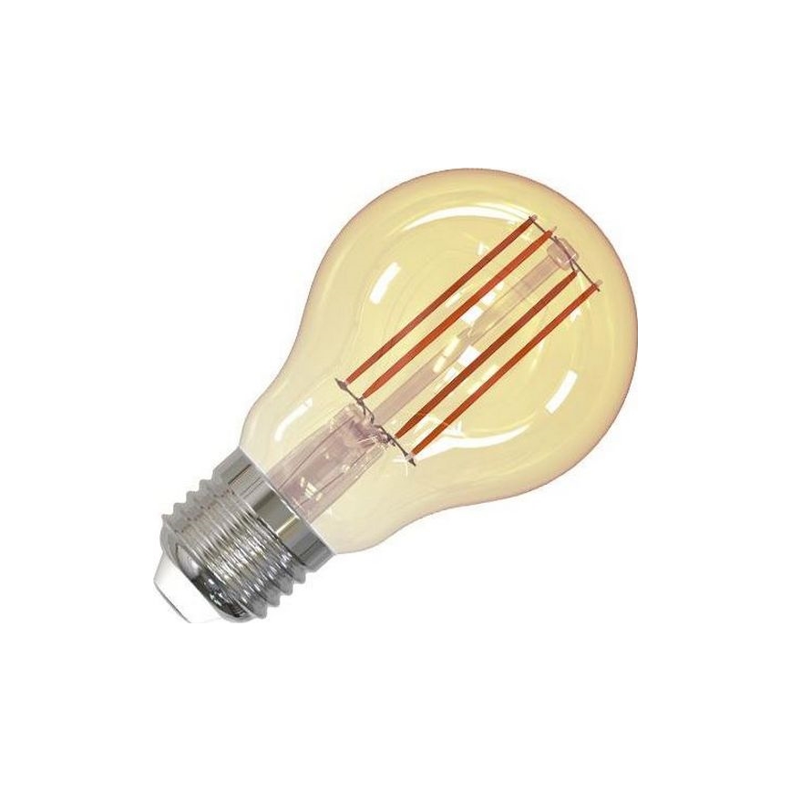 LED Stmievateľná žiarovka FILAMENT VINTAGE A60 E27/12W/230V 2000K