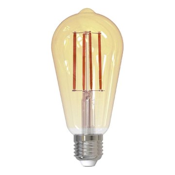 LED Stmievateľná žiarovka FILAMENT VINTAGE ST64 E27/12W/230V 2000K