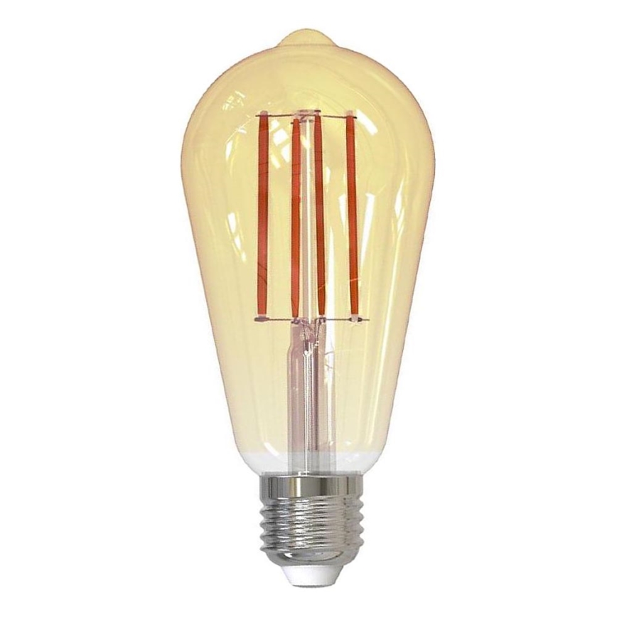LED Stmievateľná žiarovka FILAMENT VINTAGE ST64 E27/12W/230V 2000K