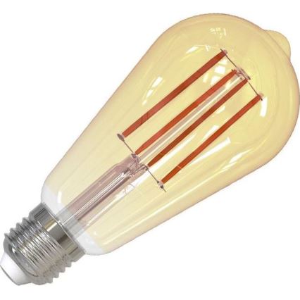 LED Stmievateľná žiarovka FILAMENT VINTAGE ST64 E27/12W/230V 2000K