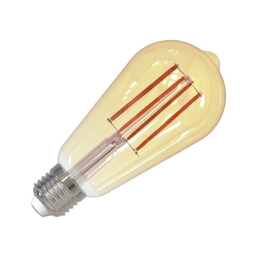 LED Stmievateľná žiarovka FILAMENT VINTAGE ST64 E27/12W/230V 2000K