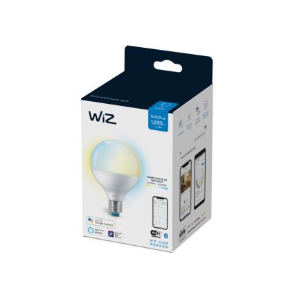 LED Stmievateľná žiarovka G95 E27/11W/230V 2700-6500K CRI 90 Wi-Fi - WiZ