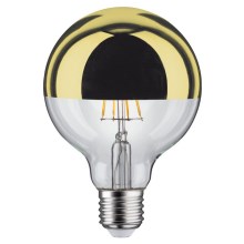 LED Stmievateľná žiarovka GLOBE G95 E27/6,5W/230V 2700K zlatá - Paulmann 28675