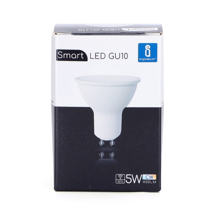 LED Stmievateľná žiarovka GU10/5W/230V 3000-6500K Wi-Fi - Aigostar
