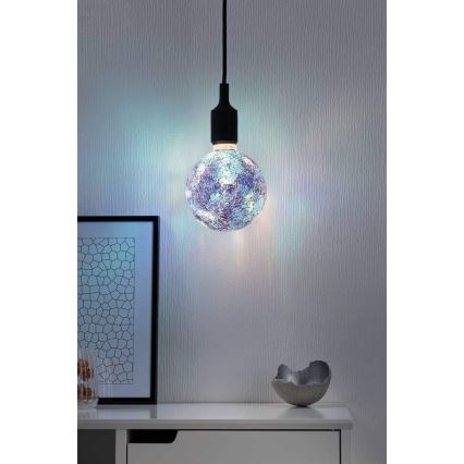 LED Stmievateľná žiarovka MOSAIC G125 E27/5W/230V 2700K - Paulmann 28750