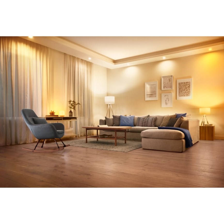 LED Stmievateľná žiarovka PAR16 GU10/4,7W/230V 2700-6500K CRI 90 Wi-Fi - WiZ