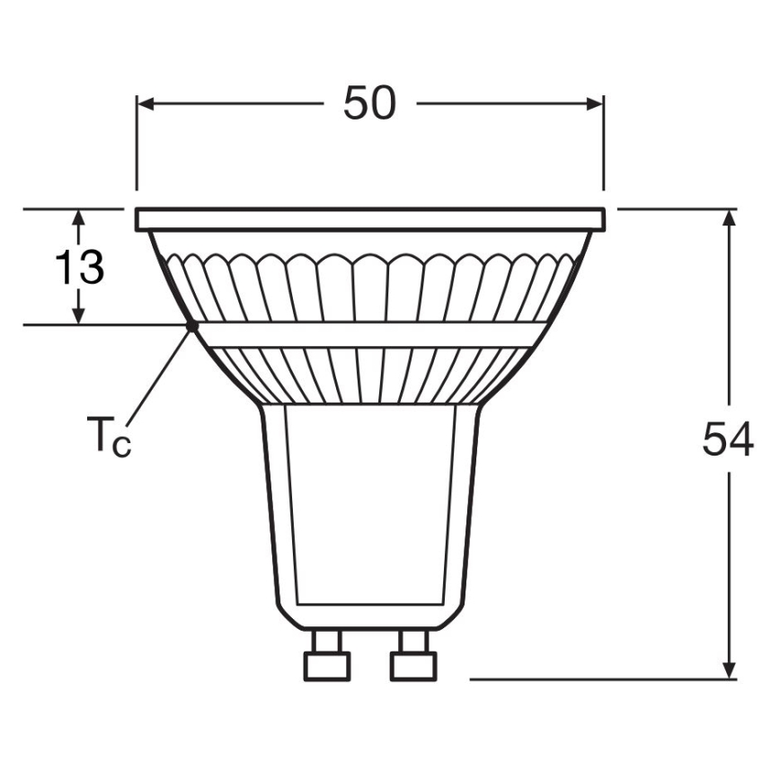 LED Stmievateľná žiarovka PAR16 GU10/4,7W/230V 4000K 36° CRI 90 - Osram