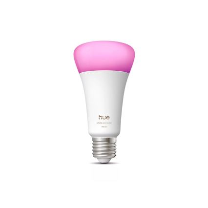 LED stmievateľná žiarovka Philips Hue WHITE AND COLOR AMBIANCE E27/11,8W/230V 1000-20000K
