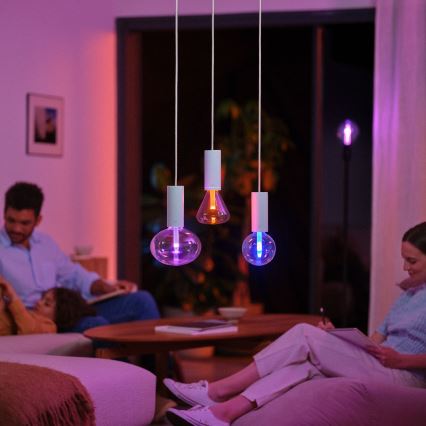 LED Stmievateľná žiarovka Philips Hue White And Color Ambiance E27/6,5W/230V 2000-6500K