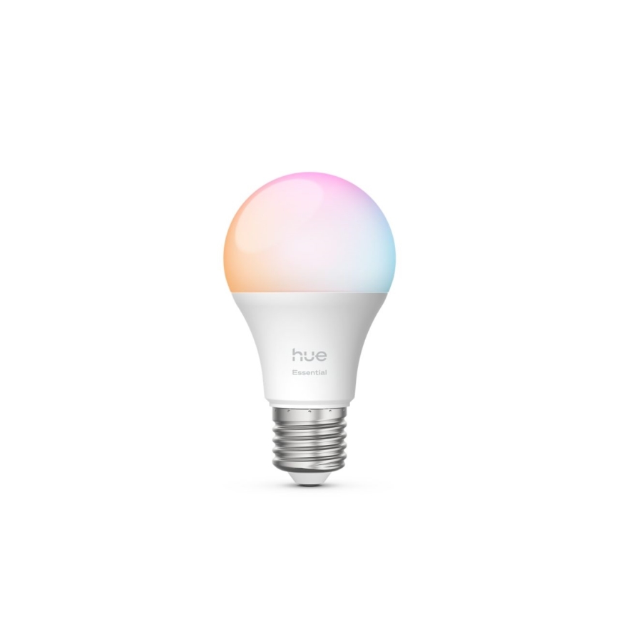 LED stmievateľná žiarovka Philips Hue White And Color Ambiance Essential E27/8W/230V 2200-6500K