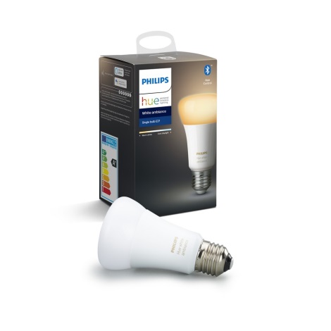 LED Stmievateľná žiarovka Philips Hue WHITE AMBIANCE 1xE27/8,5W/230V 2200-6500K
