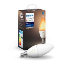 LED Stmievateľná žiarovka Philips Hue WHITE AMBIANCE B39 E14/5,2W/230V 2200K - 6500K