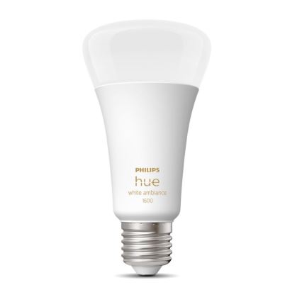 LED Stmievateľná žiarovka Philips Hue WHITE AMBIANCE E27/13W/230V 2200-6500K