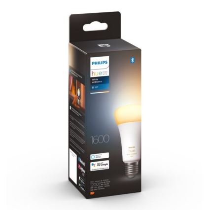 LED Stmievateľná žiarovka Philips Hue WHITE AMBIANCE E27/13W/230V 2200-6500K