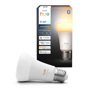 LED stmievateľná žiarovka Philips Hue WHITE AMBIANCE E27/8,1W/230V 1000-20000K