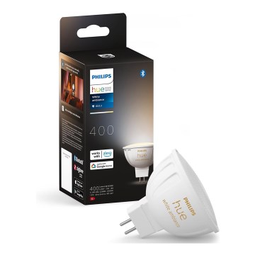 LED Stmievateľná žiarovka Philips Hue White Ambiance GU5,3/MR16/5,1W/12V 2200-6500K