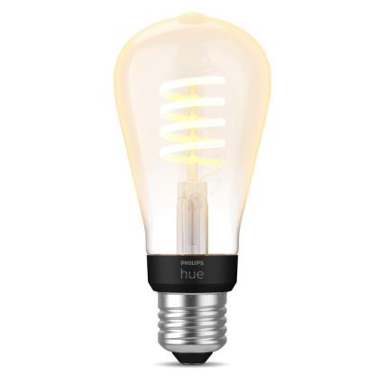 LED Stmievateľná žiarovka Philips Hue WHITE AMBIANCE ST64 E27/7W/230V 2200-4500K