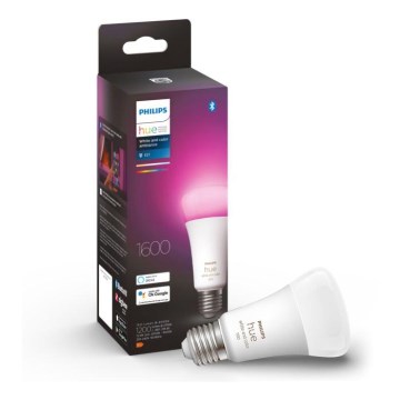 LED Stmievateľná žiarovka Philips  Hue White And Color Ambiance A67 E27/13,5W/230V 2000-6500K