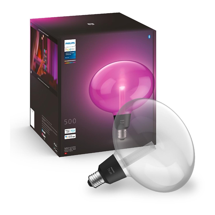 LED Stmievateľná žiarovka Philips Hue White And Color Ambiance E27/6,5W/230V 2000-6500K