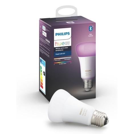 LED Stmievateľná žiarovka Philips Hue White And Color Ambiance E27/9W/230V 2000-6500K