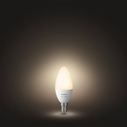 LED Stmievateľná žiarovka Philips HUE WHITE E14/5,5W/230V