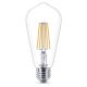 LED Stmievateľná žiarovka Philips Warm Glow E27/8W/230V 2200-2700K
