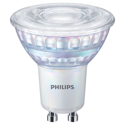 LED Stmievateľná žiarovka Philips Warm Glow GU10/6,2W/230V 2200-2700K CRI 90