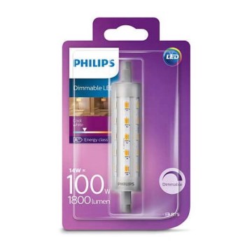 LED Stmievateľná žiarovka R7s/14W/230V - Philips LED Stmievateľná žiarovka R7s/14W/230V - Philips