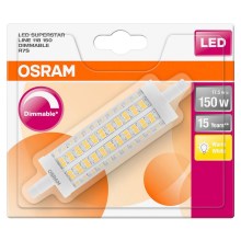 LED Stmievateľná žiarovka R7s/17,5W/230V 2700K - Osram