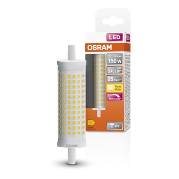 LED Stmievateľná žiarovka R7s/18,2W/230V 2700K 118 mm - Osram