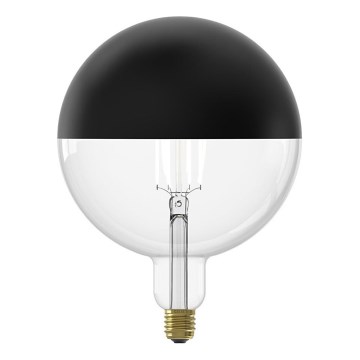 LED stmievateľná žiarovka s vrchlíkom FILAMENT G200 E27/6W/230V 1800K čierna CRI 90