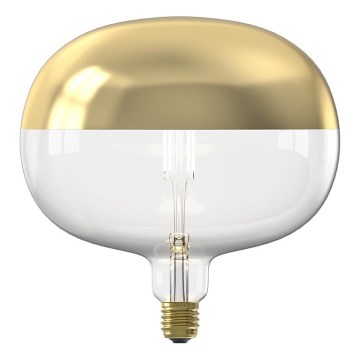 LED Stmievateľná žiarovka s vrchným krytom FILAMENT E27/6W/230V 1800K zlatá CRI 90