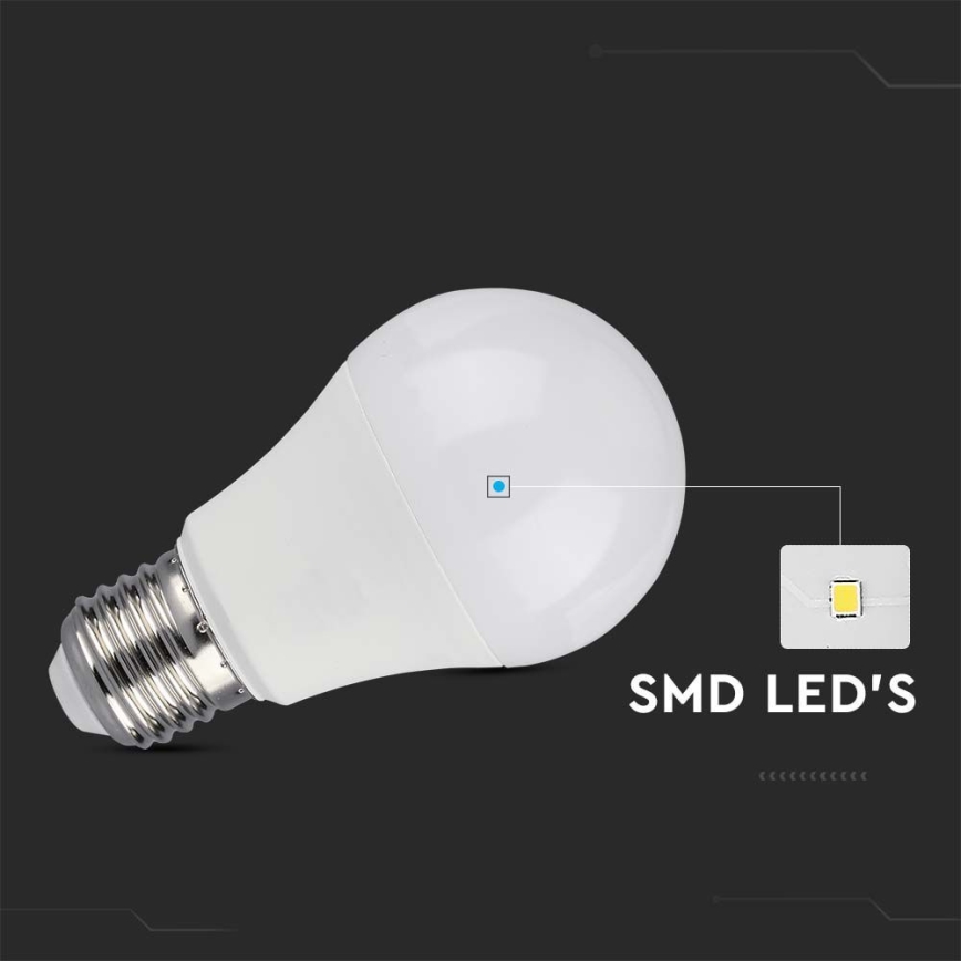 LED Stmievateľná žiarovka SAMSUNG CHIP A60 E27/11W/230V 3000K