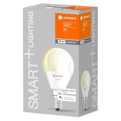 LED Stmievateľná žiarovka SMART+ E14/5W/230V 2700K Wi-Fi - Ledvance