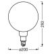 LED Stmievateľná žiarovka SMART+ GLOBE G200 E27/6W/230V 2500K Wi-Fi - Ledvance