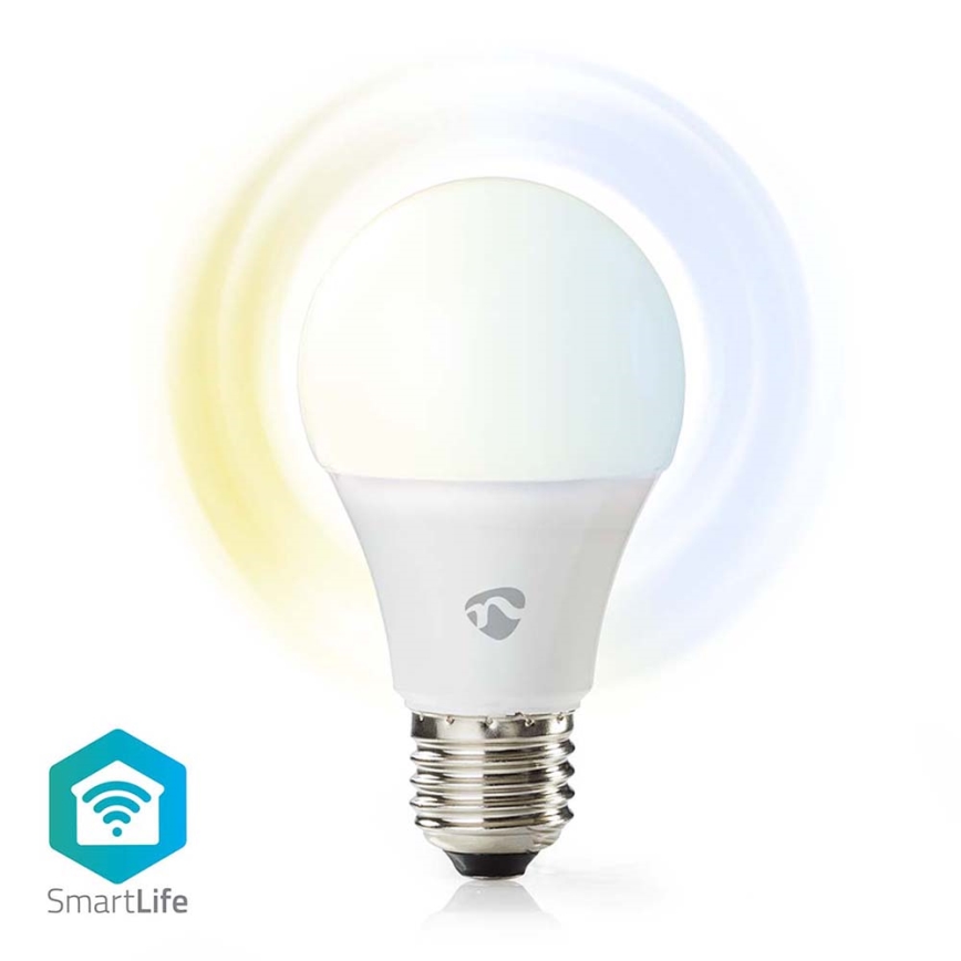 LED Stmievateľná žiarovka SmartLife E27/9W/230V Wi-Fi 2700-6500K