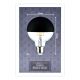LED Stmievateľná žiarovka so zrkadlovým vrchlíkom GLOBE G95 E27/6,5W/230V 2700K čierna - Paulmann 28676