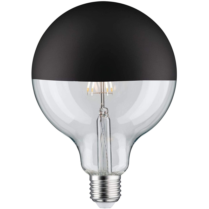 LED Stmievateľná žiarovka so zrkadlovým vrchlíkom G125 E27/6,5W/230V 2700K - Paulmann 28679