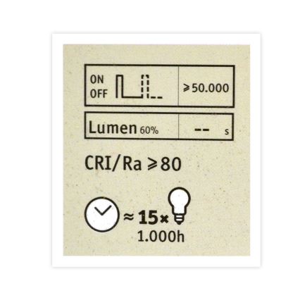 LED Stmievateľná žiarovka so zrkadlovým vrchlíkom G125 E27/6,5W/230V 2700K - Paulmann 28679