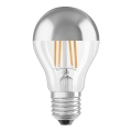 LED Stmievateľná žiarovka so zrkadlovým vrchlíkom E27/7,5W/230V 2700K - Osram