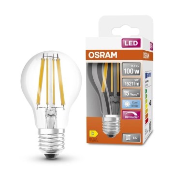 LED Stmievateľná žiarovka SUPERSTAR VINTAGE E27/11W/230V 4000K - Osram