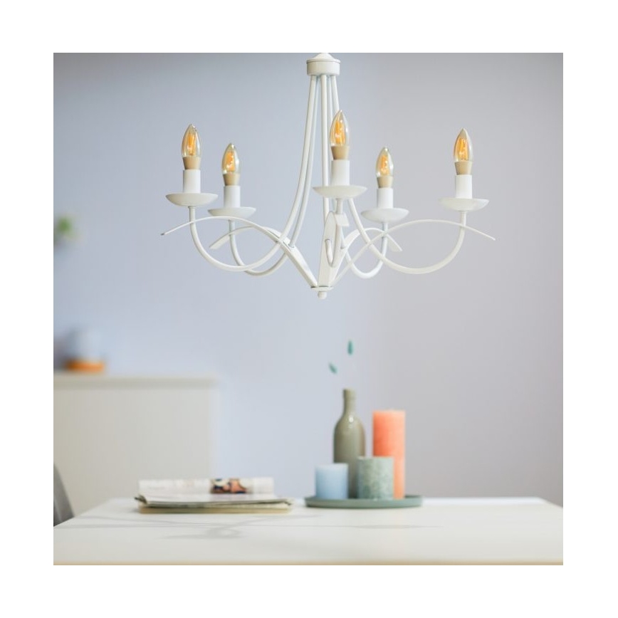 LED Stmievateľná žiarovka VINTAGE FILAMENT C35 E14/4,9W/230V 2000-5000K CRI 90 Wi-Fi - WiZ