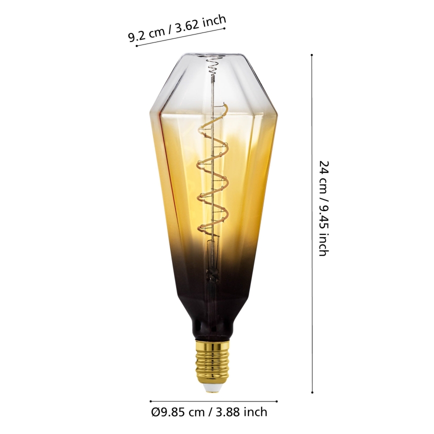 LED Stmievateľná žiarovka VINTAGE E27/4W/230V 1700K béžová - Eglo 110236