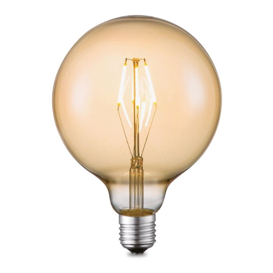 LED Stmievateľná žiarovka VINTAGE EDISON G125 E27/4W/230V 2700K