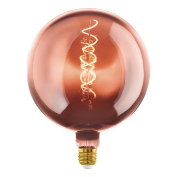 LED stmievateľná žiarovka VINTAGE G200 E27/4W/230V 1600K medená - Eglo 110097