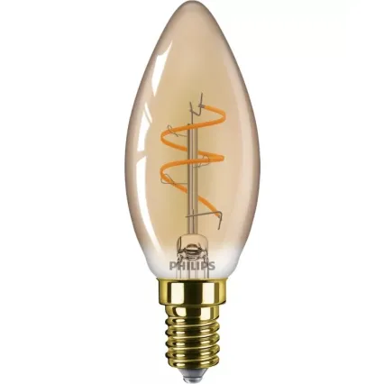 LED stmievateľná žiarovka VINTAGE Philips B35 E14/3,1W/230V 2200K CRI 90