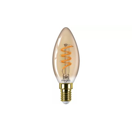 LED stmievateľná žiarovka VINTAGE Philips E14/2,5W/230V 1800K