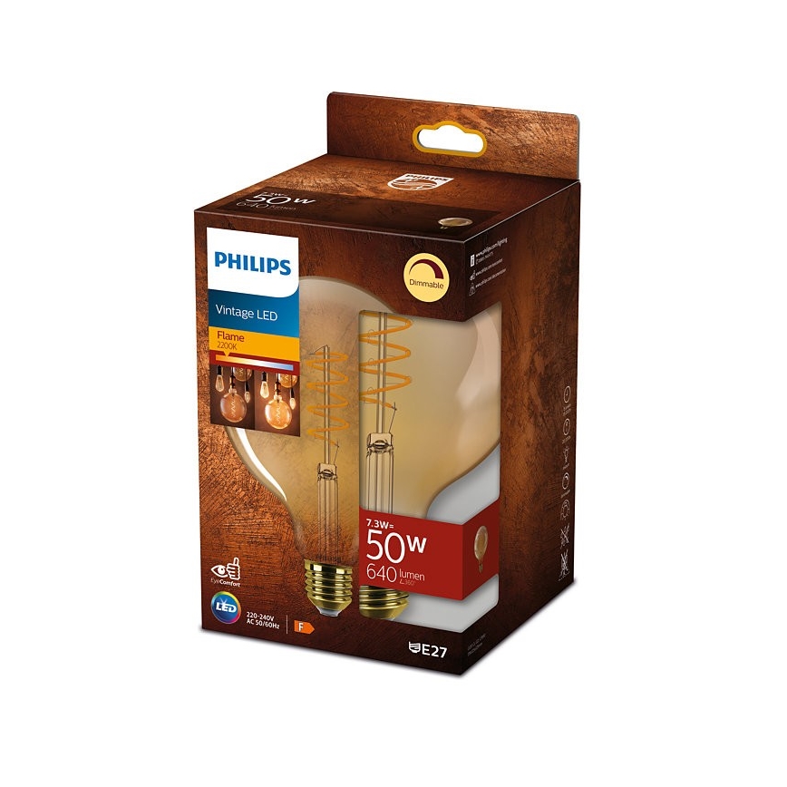 LED Žiarovka Philips E27/7W/230V 2000K