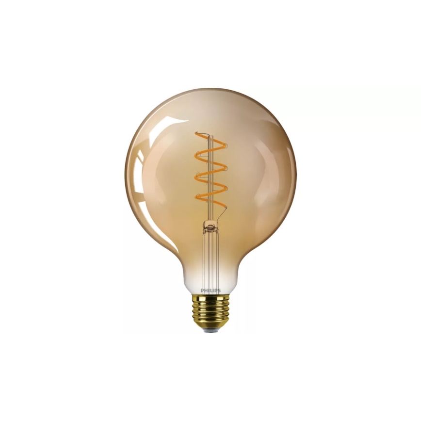 LED Stmievateľná žiarovka VINTAGE Philips G125 E27/5,5W/230V 2200K